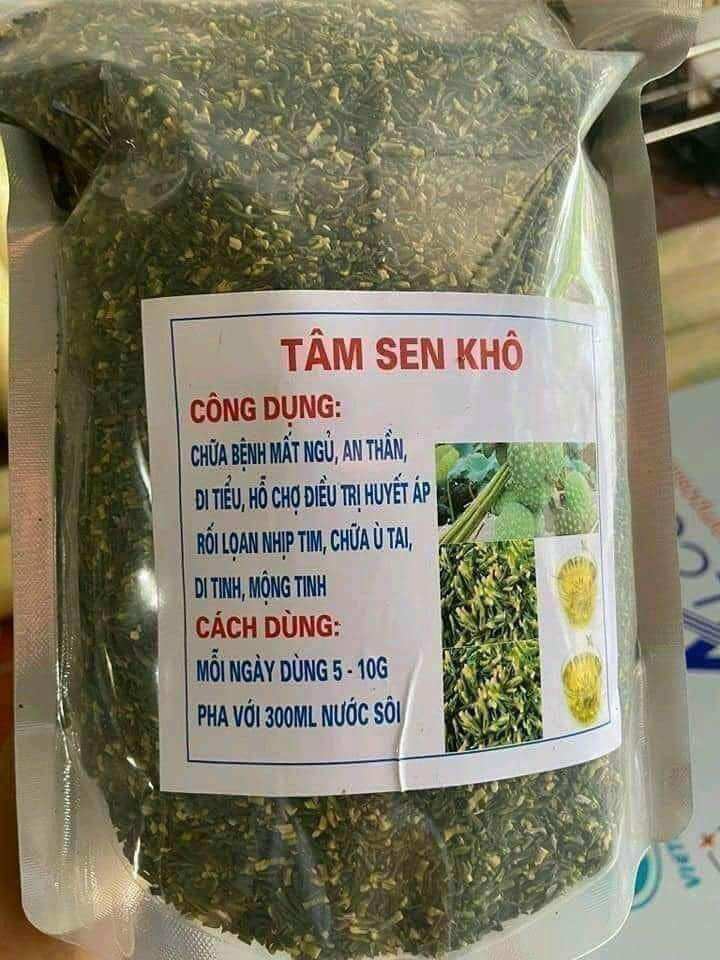 Tâm sen khô túi 500gr