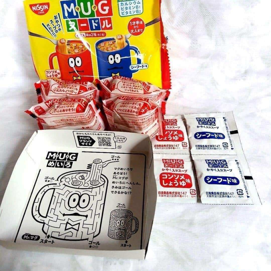 Mì ăn liền Mug Nhật Bản cho bé
