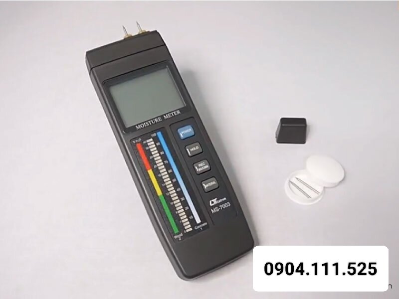Máy đo ẩm gỗ, bê tông, giấy LUTRON MS-7003
