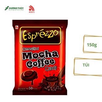 Kẹo Esprezzo 3 Vị Cà phê - Vanilla - Mocha 150g/túi