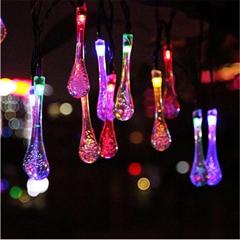 10m dây đèn led giọt nước trang trí tết
