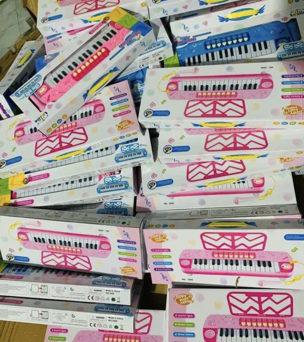 Đàn Piano Cho Bé Kèm Mic Đồ Chơi Có Nhạc