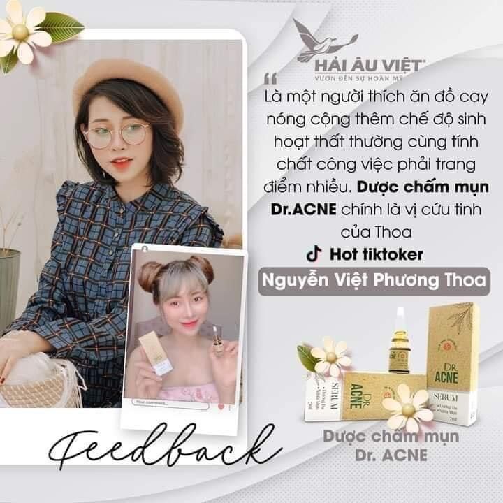 [Săn sale] Dược chấm mụn dr acne sạch mụn nhanh