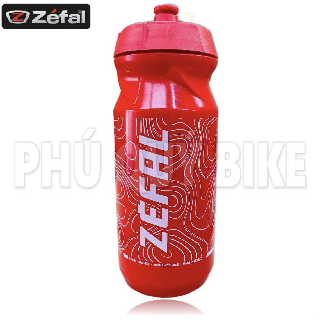 BÌNH NƯỚC XE ĐẠP 2024 ZEFAL MẪU MỚI 650ML