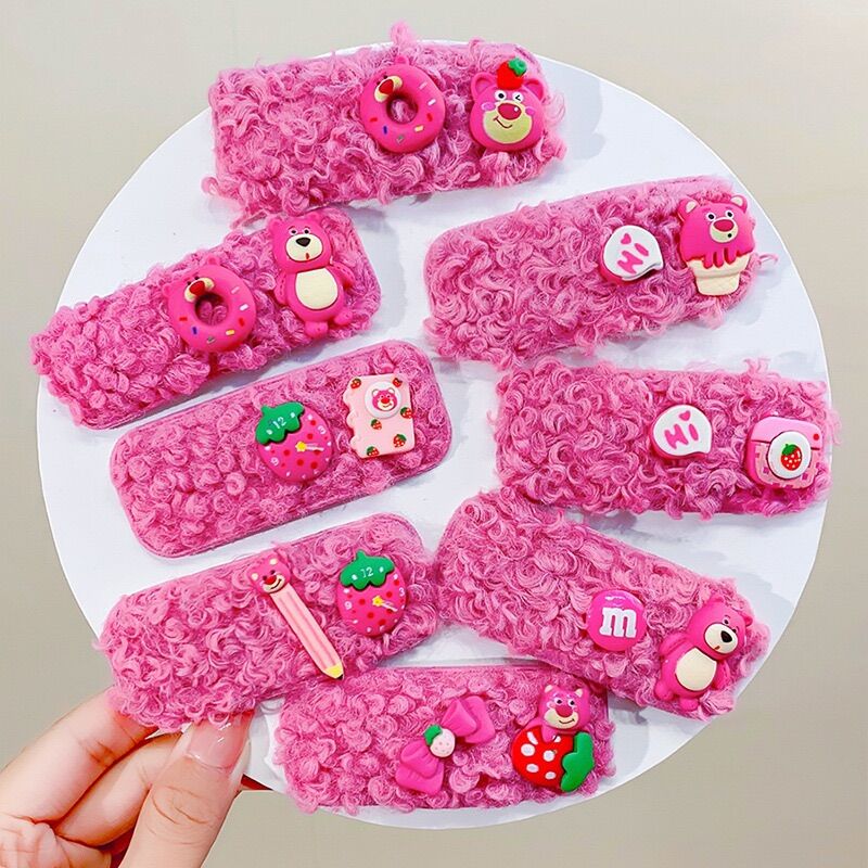 KẸP TÓC GẤU DÂU LOTSO