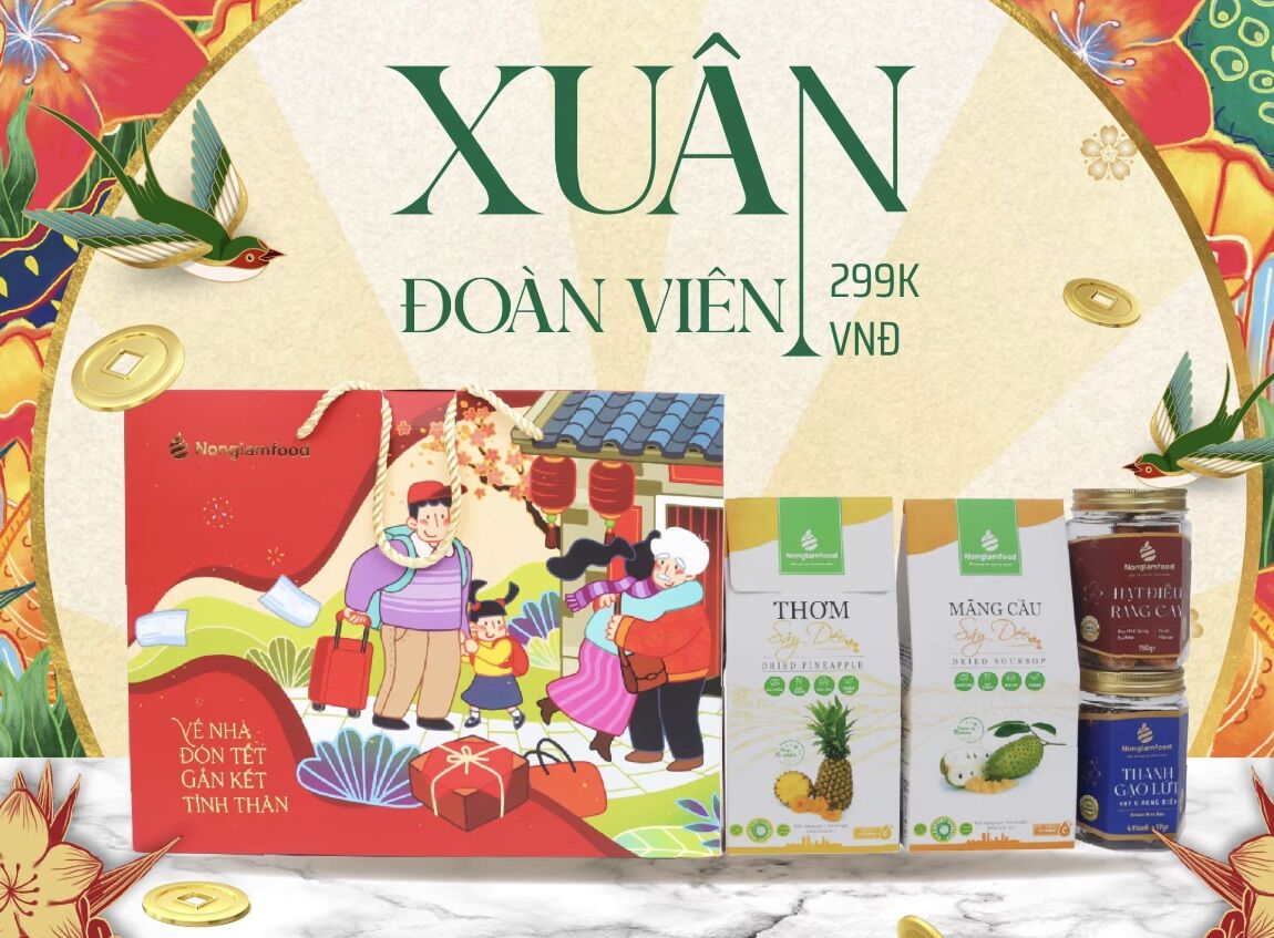 Hộp quà tết Đoàn Viên