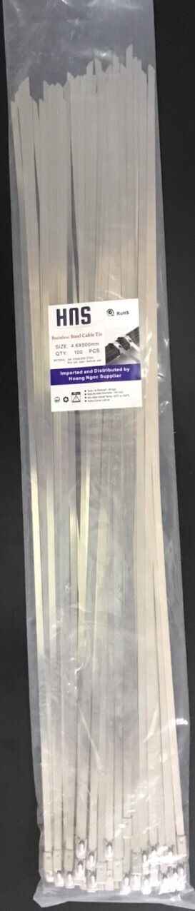 Dây rút inox 4.6x500mm -50 sợi