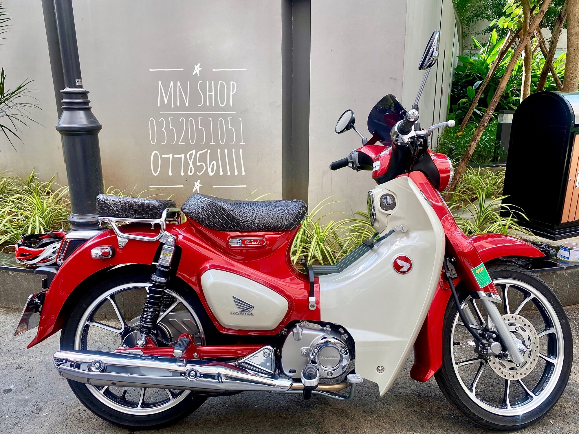 Baga giữa Katana - phụ tùng Super Cub C125 (kẹp)
