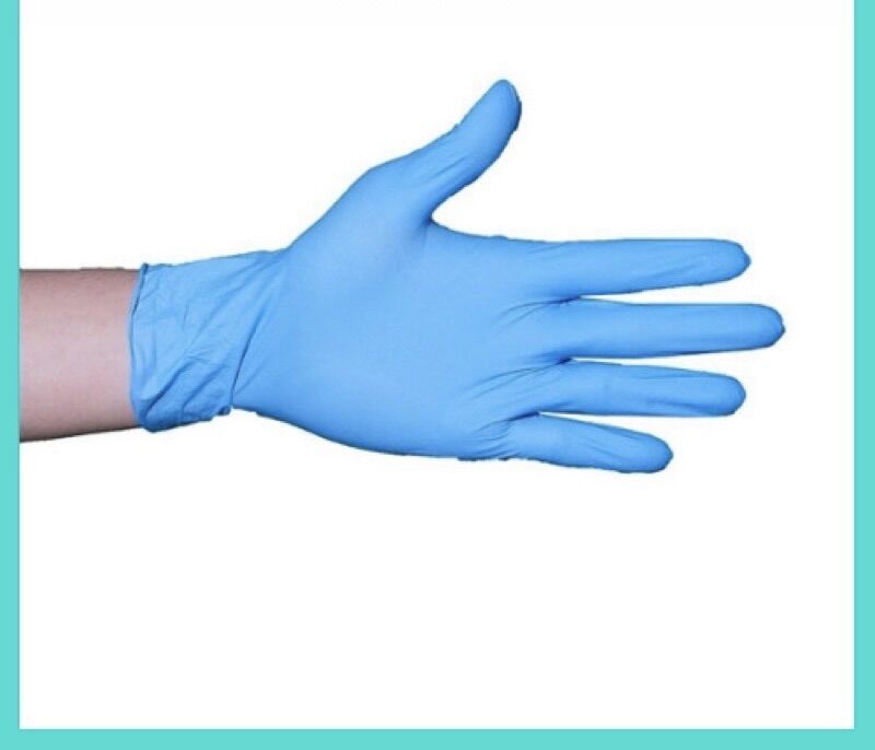 Găng tay y tế xanh ko bột [ hộp 100 chiếc ]
