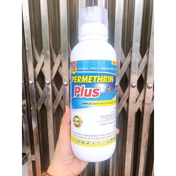 Thuốc diệt muỗi Permethrin Plus chai 100ml