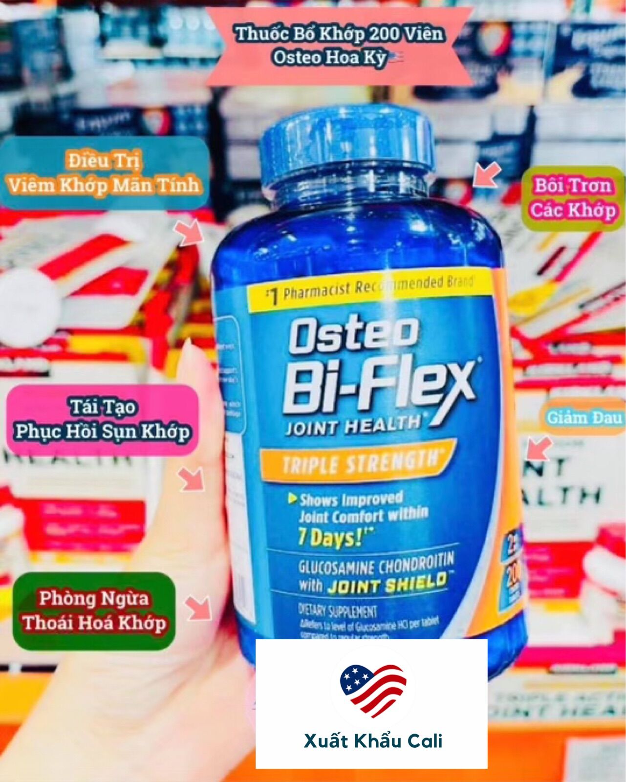 [HCM]Osteo Bi flex 200 viênBổ khớp.
