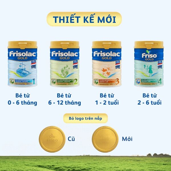 Sữa Bột Friso gold 1 850g