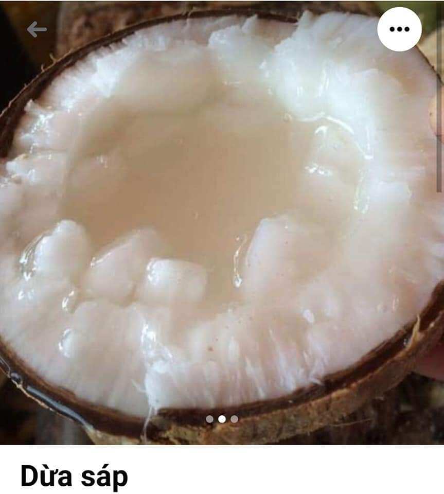 500gram Mứt Dừa Sáp Đặc Biệt Thơm Ngon