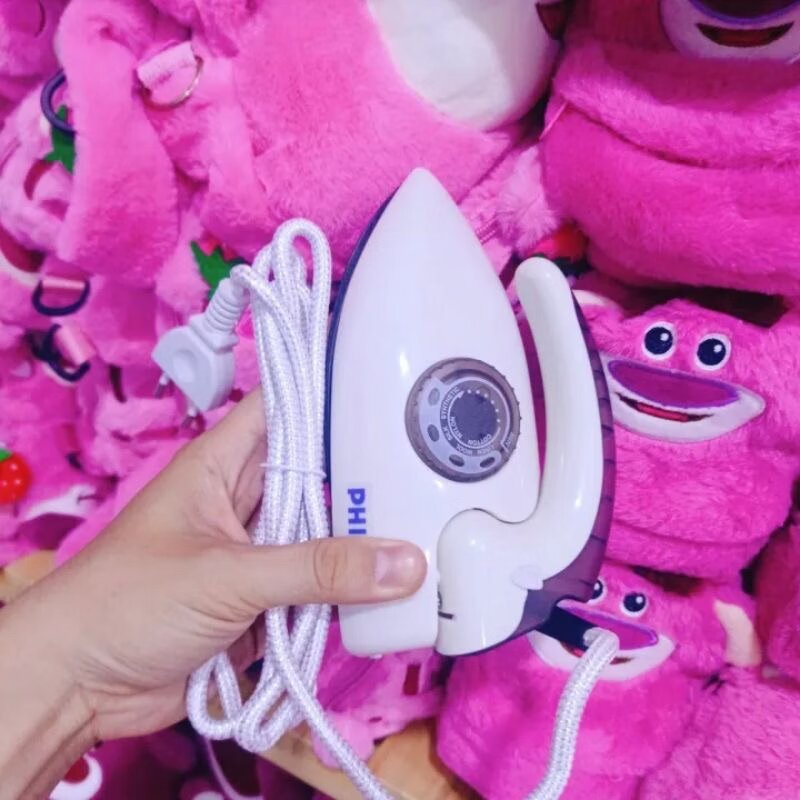 Bàn ủi mini du lịch gấp gọn nhỏ xinh tiện lợi - Bàn là khô mini xếp gọn bỏ vali du lịch, công tác