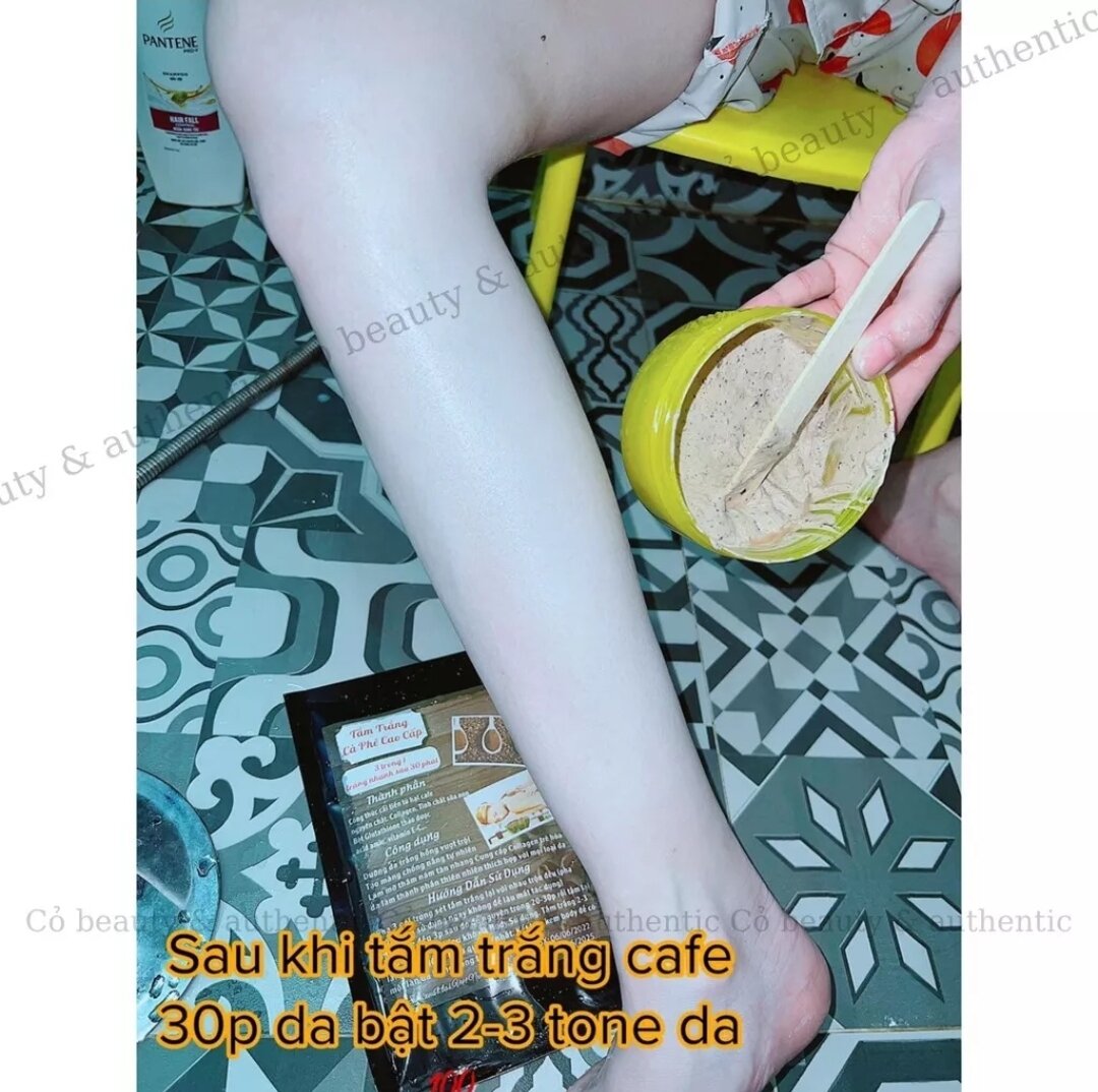 Tắm Trắng Cà Phê _ Tắm Trắng Cafe Cao Cấp