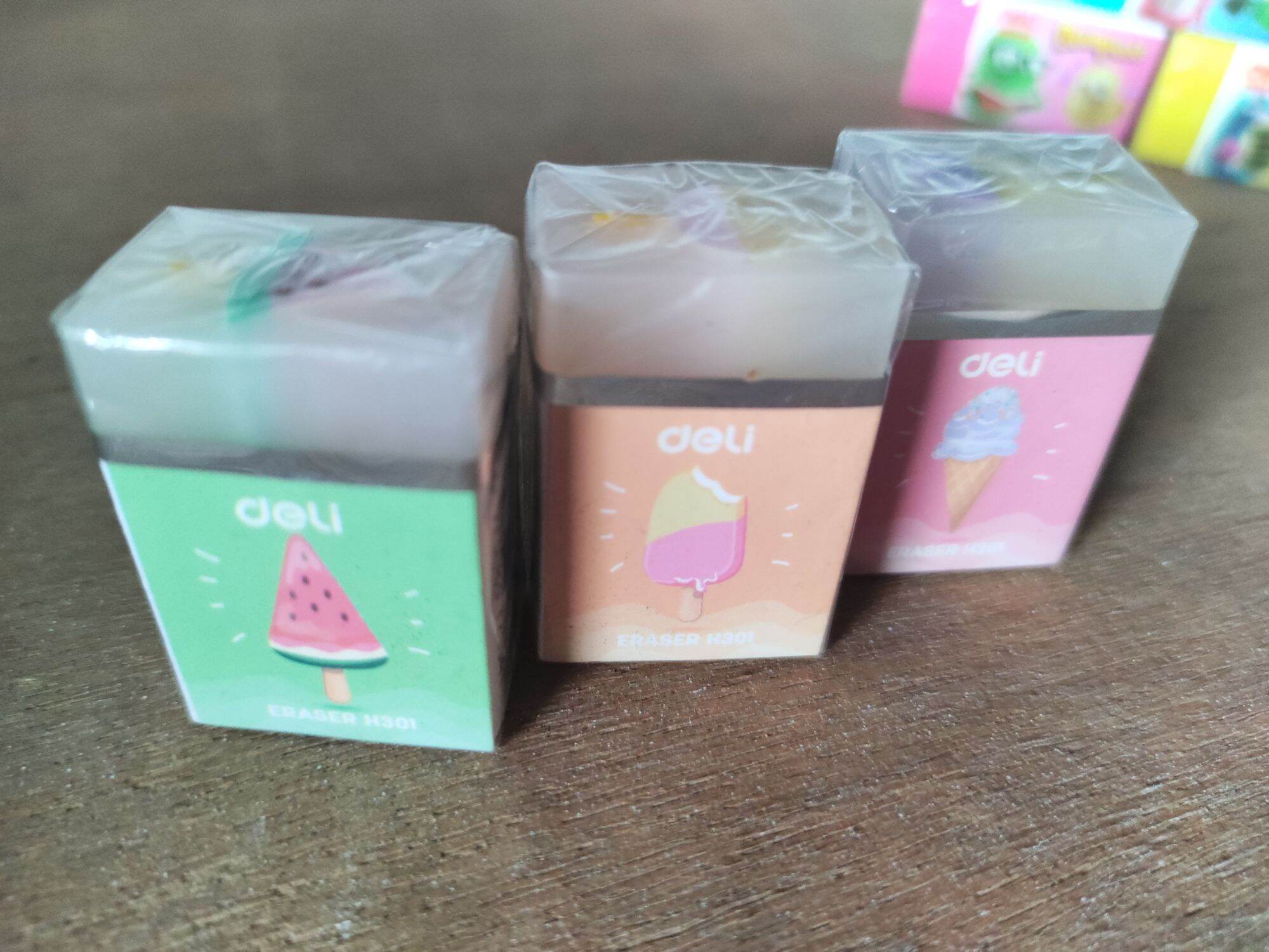 Tẩy bút chì Deli các loại