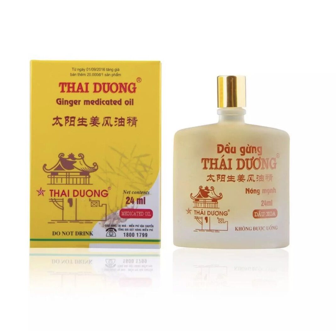 DẦU GỪNG THÁI DƯƠNG 24ml
