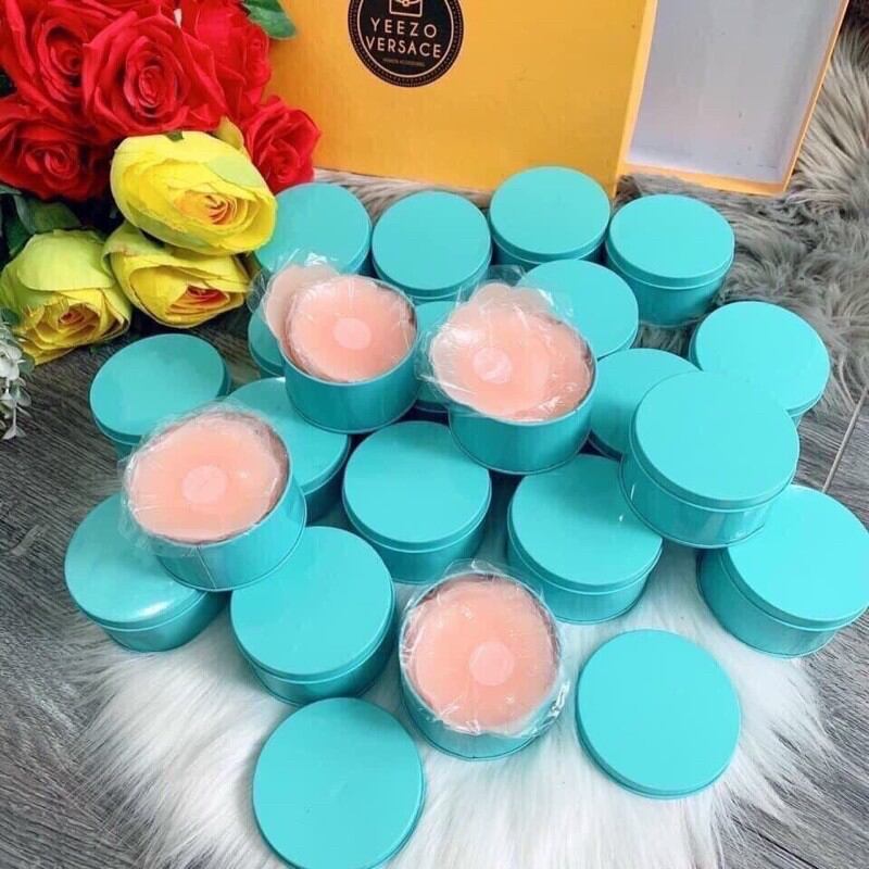 HỘP 5 CẶP DÁN NGỰC SILICON, DÁN NHŨ HOA, DÁN ĐẦU TI