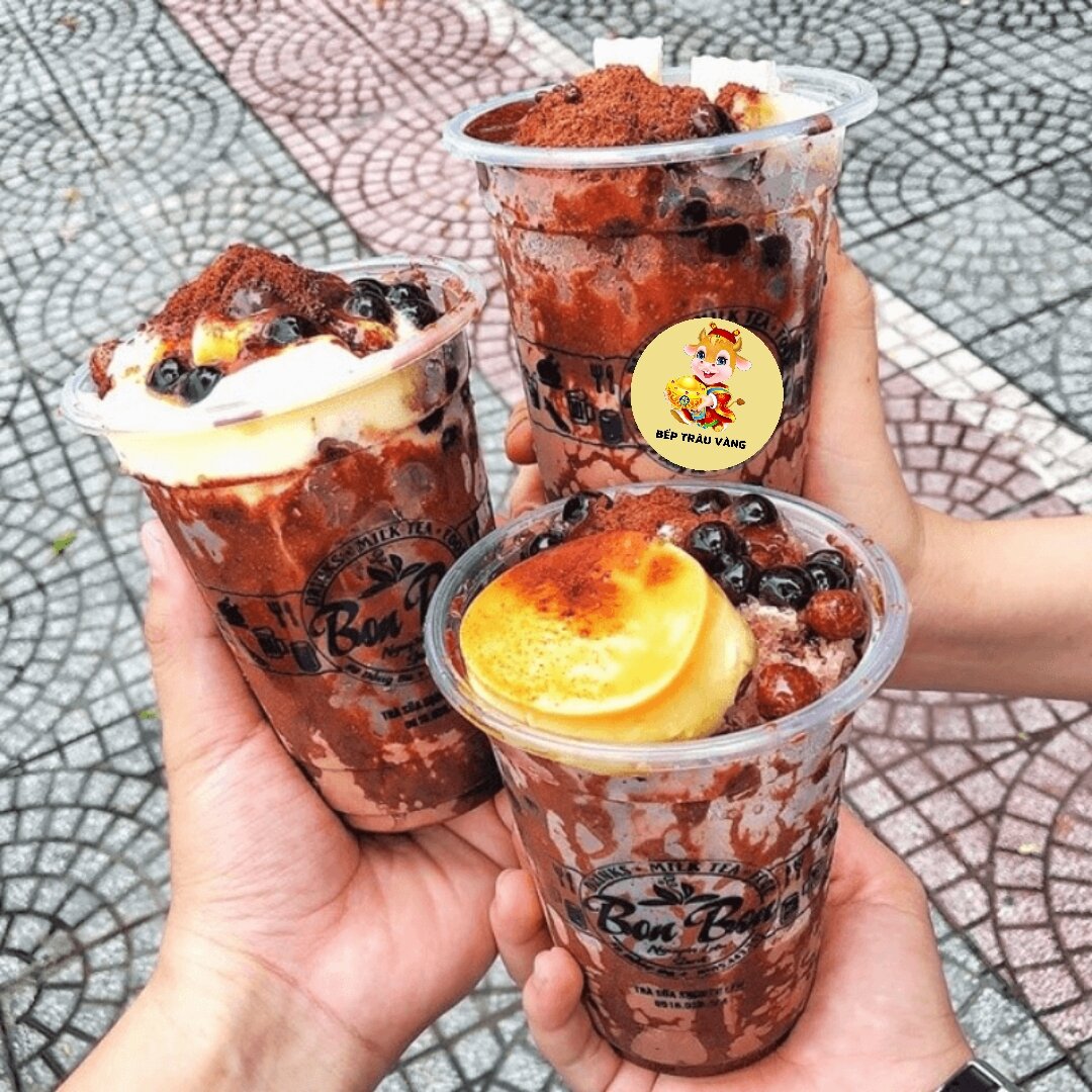 Sét Milo Dằm Trân Châu Pudding (Túi 400g nấu được 15 ly)