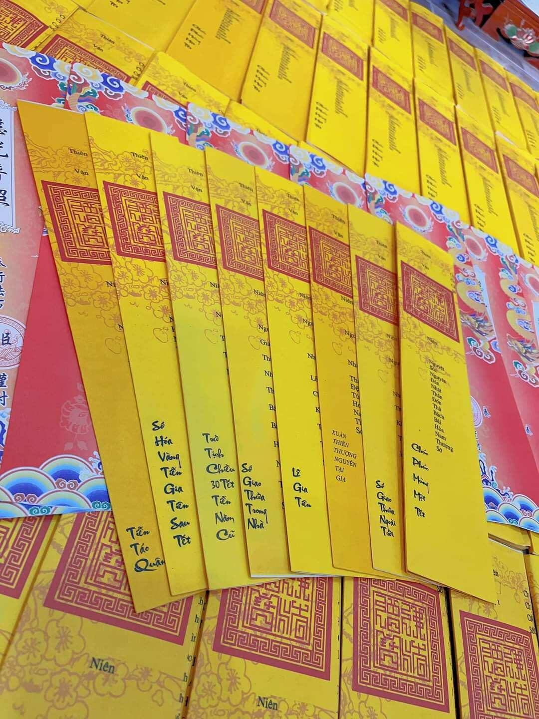 10 bộ sớ tết 2023 đầy đủ vỏ