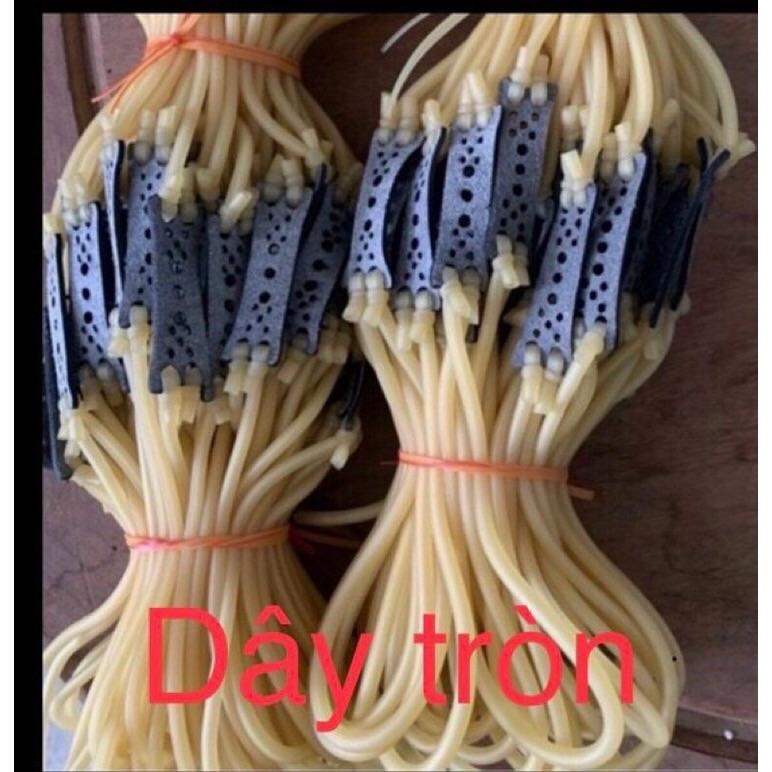 dây thun tròn buộc sẵn dành cho ná cao su