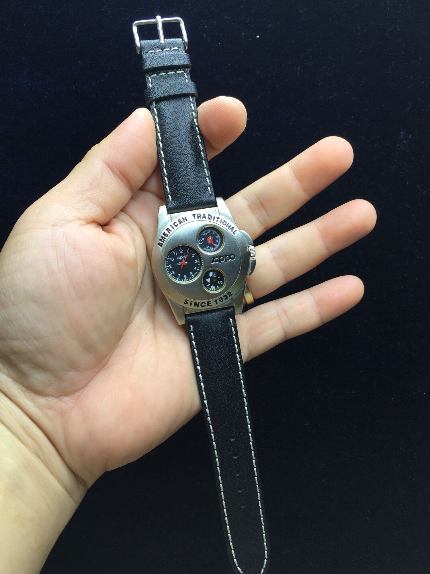 ⌚️Đồng hồ Si Nam hiệu Zippo, máy Nhật🇺🇸