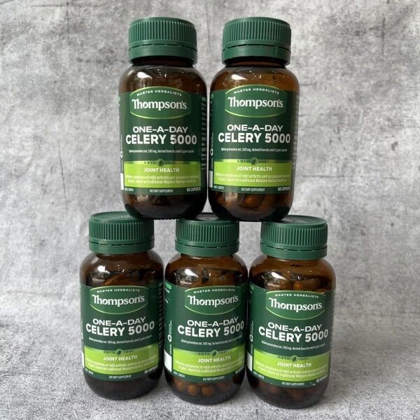 Thompsons Celery Seed 5000mg Gout 60 viên