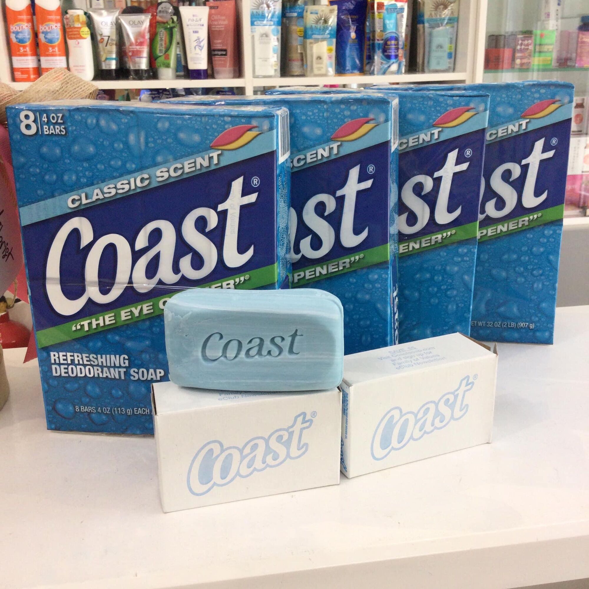 Xà bông coast lốc 8 cục của mỹ