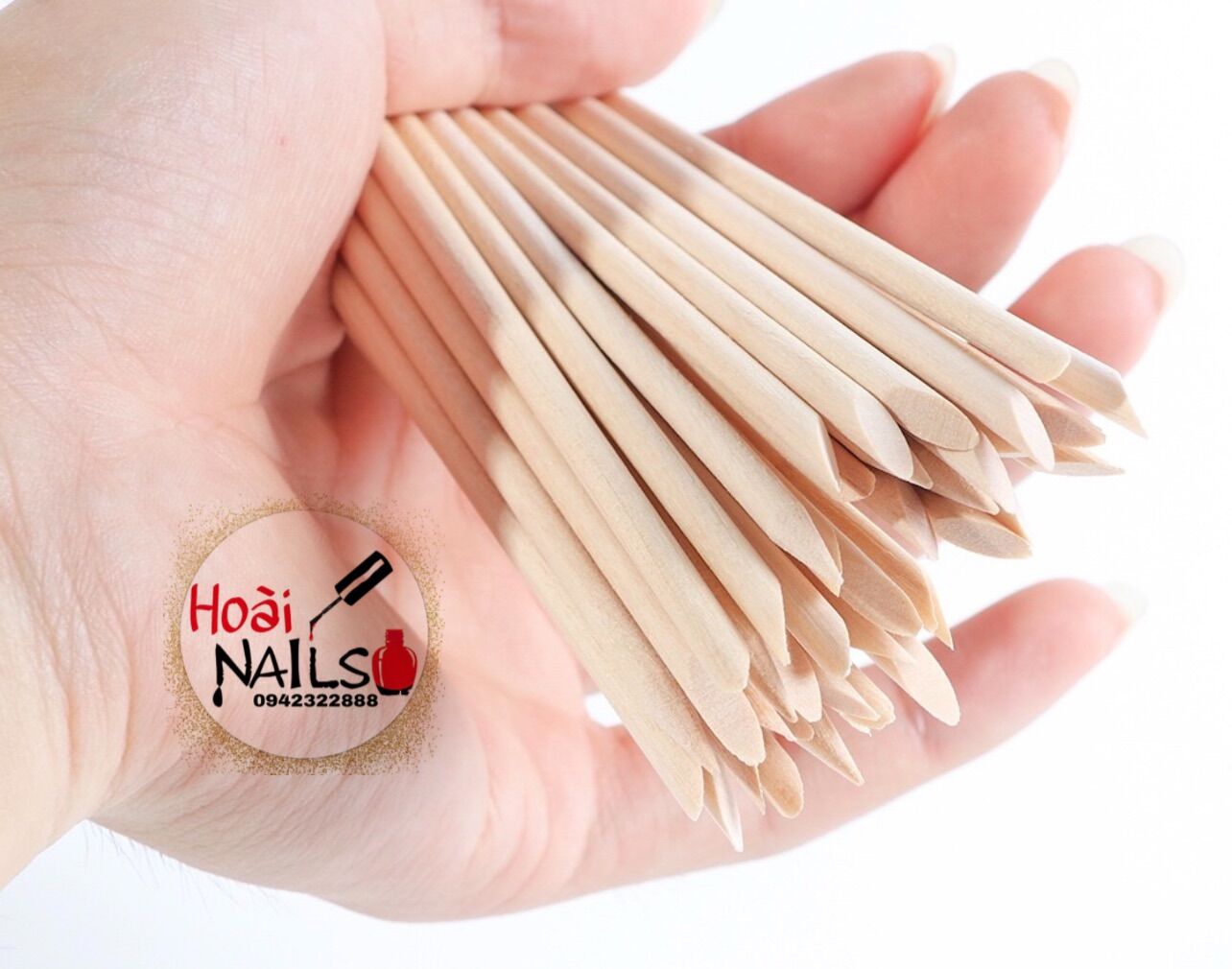 Que gỗ cho nail box loại nhỏ( gói 50c)