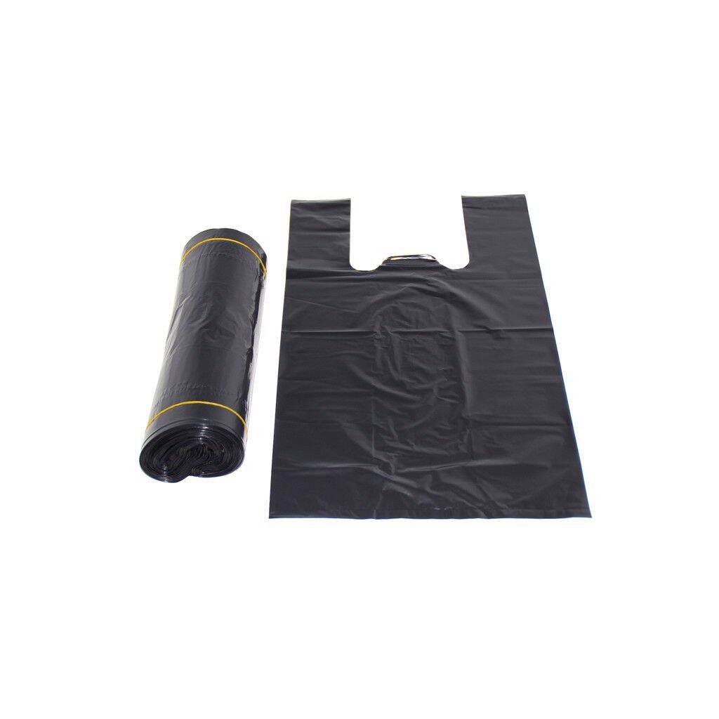 [Hcm]1Kg Black Pe Bag with 2 Handles, All Sizes