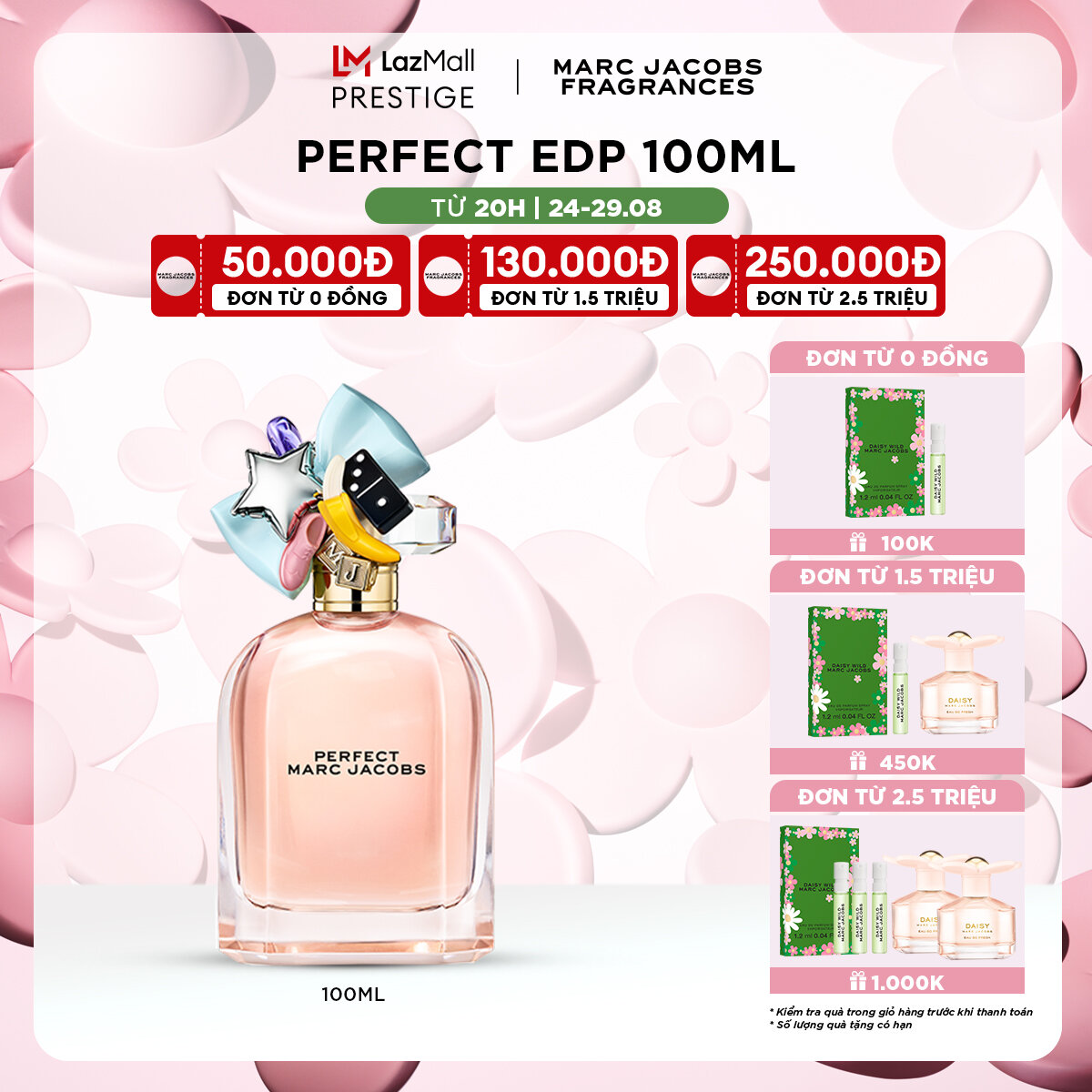 Nước hoa nữ marc jacobs perfect edp 100ml