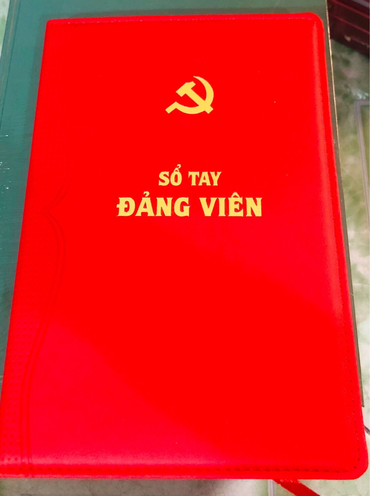 Sổ Tay Đảng Viên bìa da