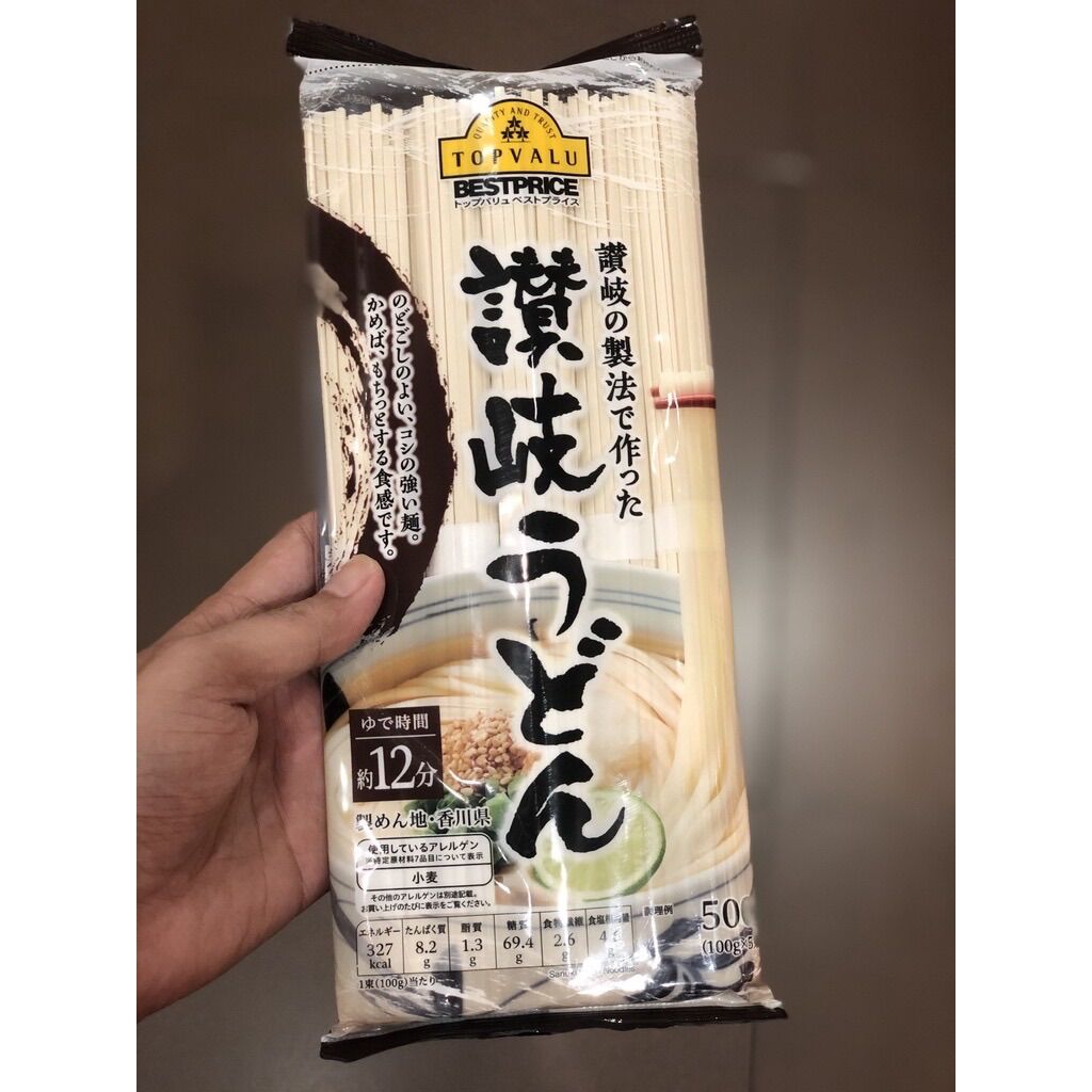 Mì Sanuki Udon Topvalu 500g