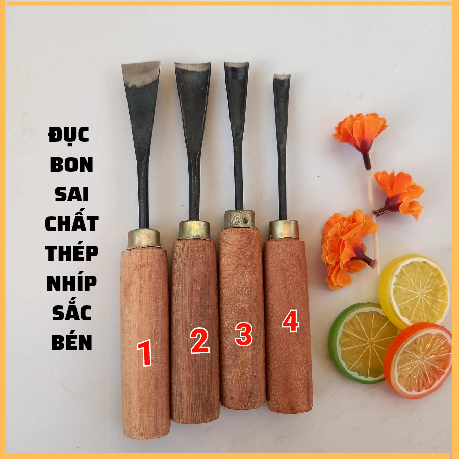 Đục tạo dáng Bon Sai cây cảnh lưỡi thép nhíp ôtô sắc bén
