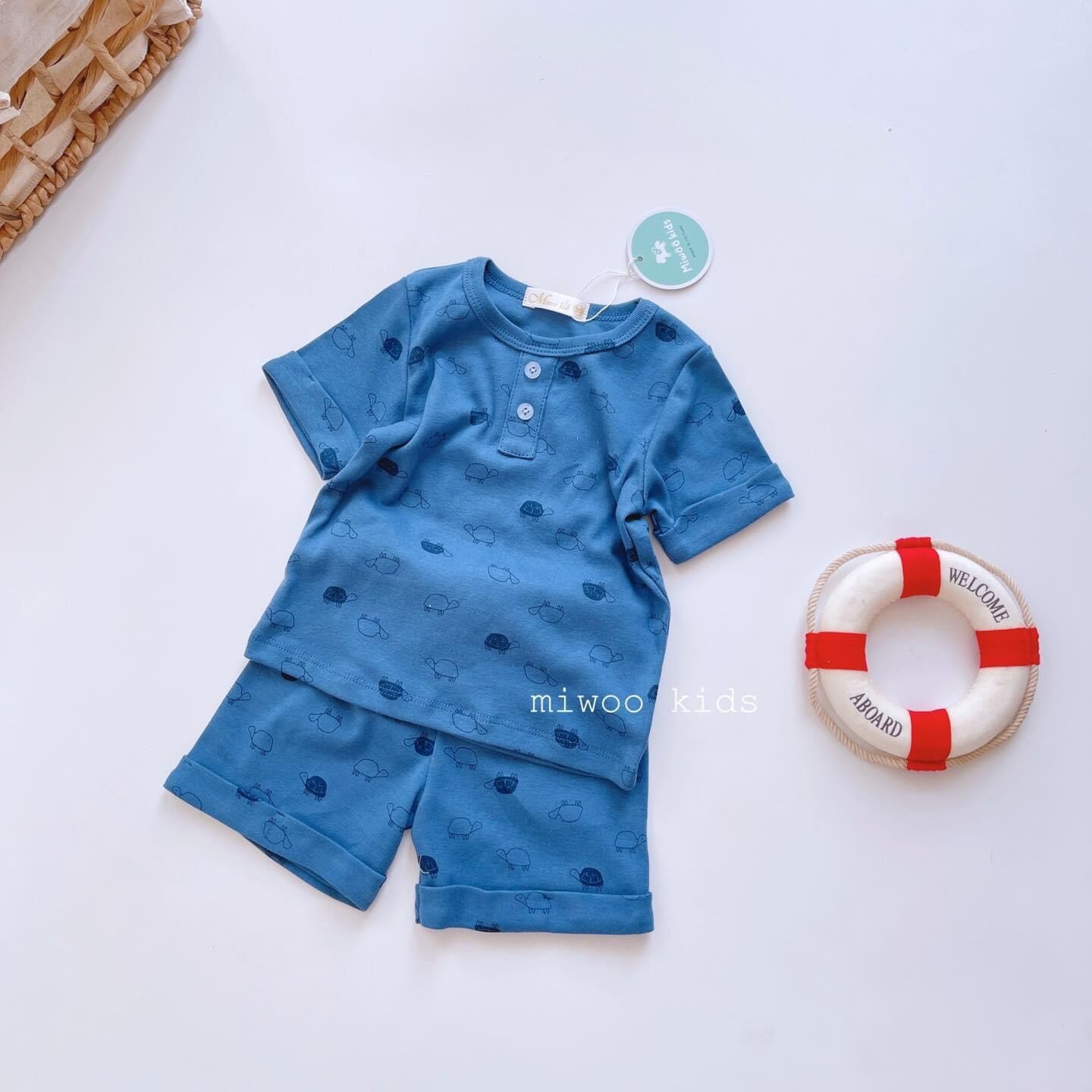 Bộ Quần Áo thun bozip Cao Cấp Bé Trai 👦🏻( Size 8-22kg )