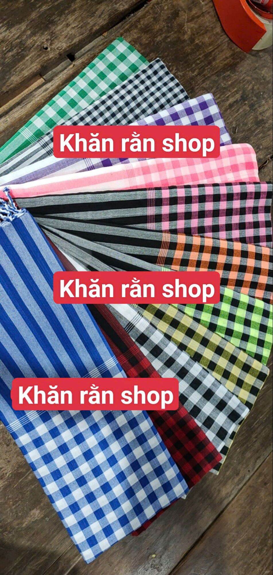 Khăn rằn 60x165cm ( hàng có sẵn )