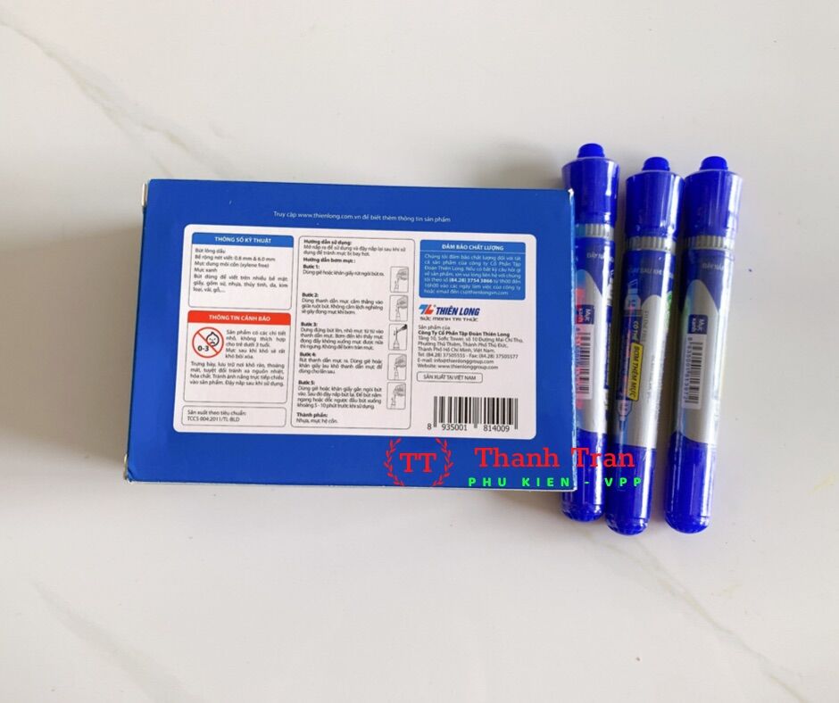 Oil Brush Pen Pm-09 with Blue Ink