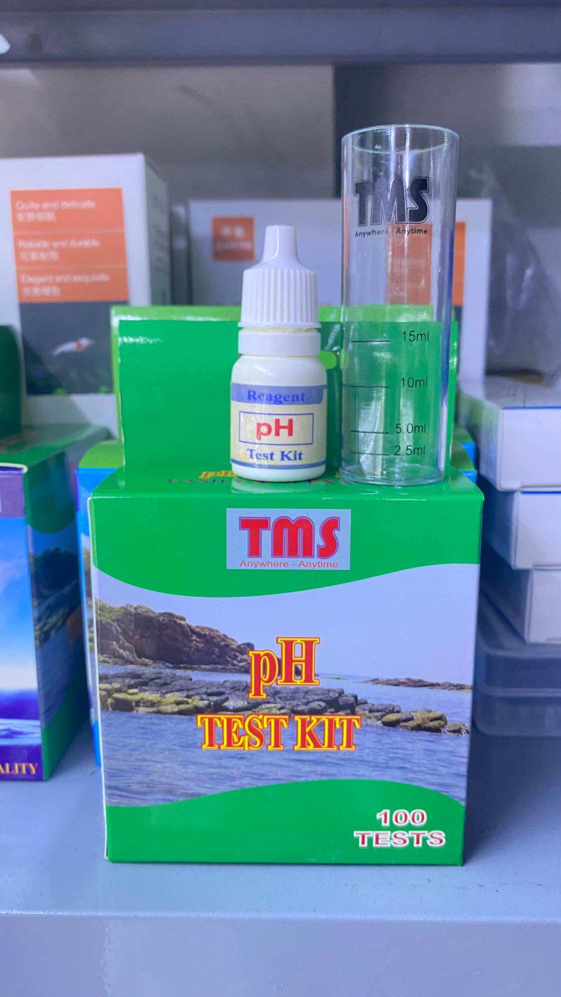 Bộ kit test PH - Đo PH cho bể tép cảnh cá cảnh thuỷ sinh