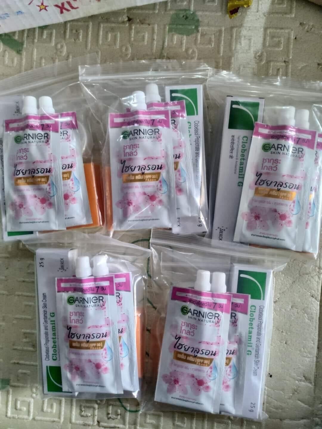 Bộ nám túi 5 món thái lan