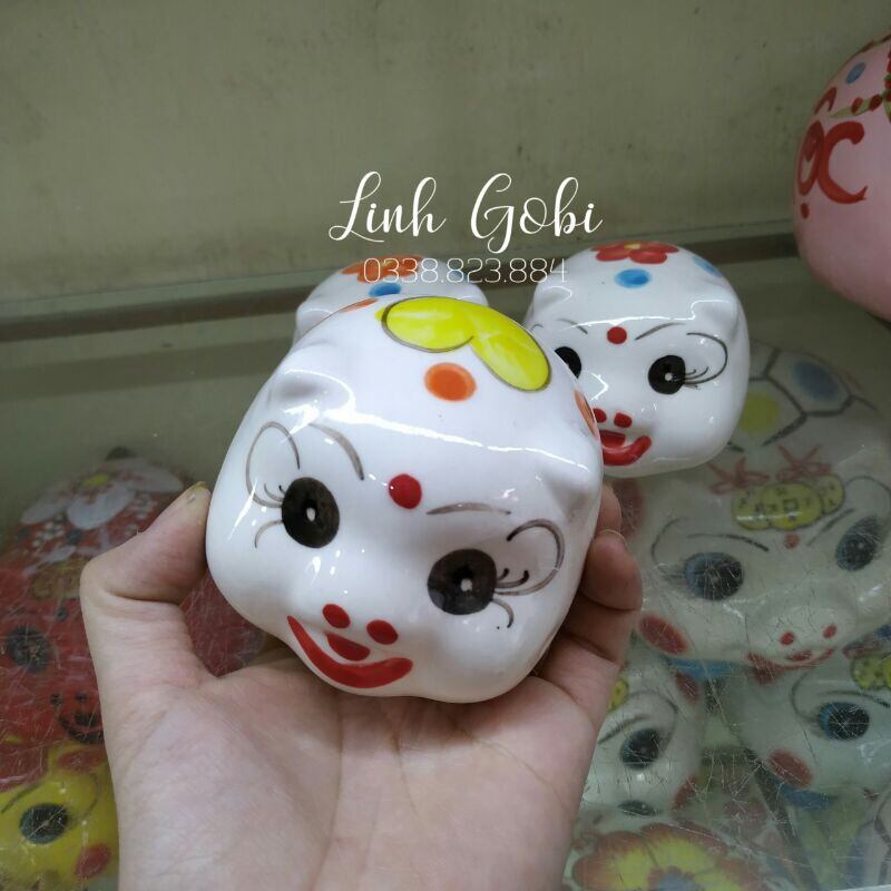 Lợn sứ , heo sứ mini 8cm