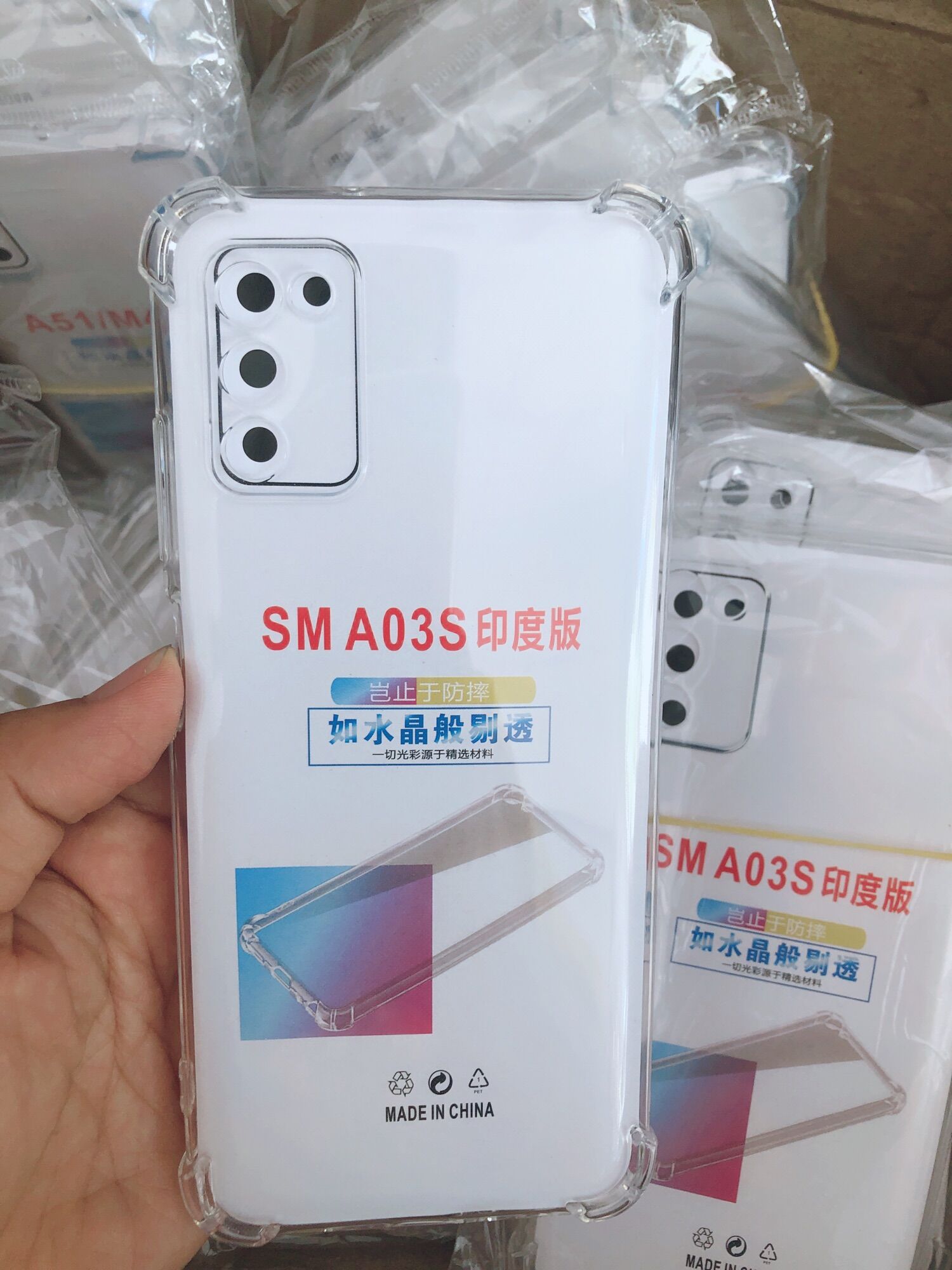 Ốp lưng dẻo trong chống sốc sam sung A03s/ A52 (4G/5G)