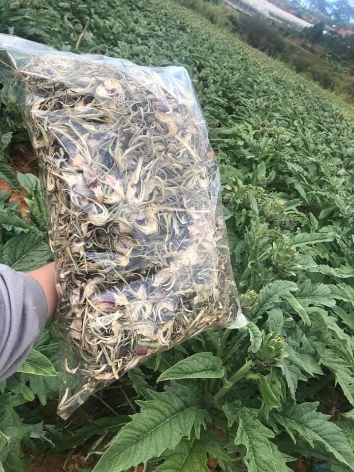 500g bông atiso khô Đà Lạt(bông loại 1)