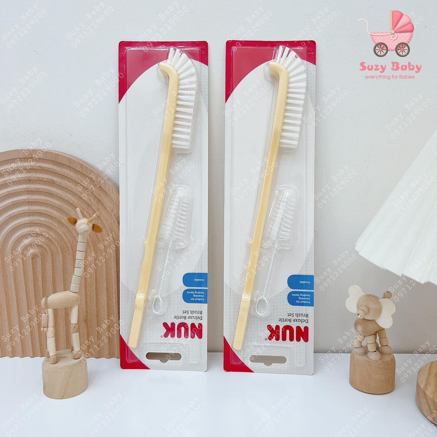 Bộ chổi cọ rửa bình sữa đa năng Nuk