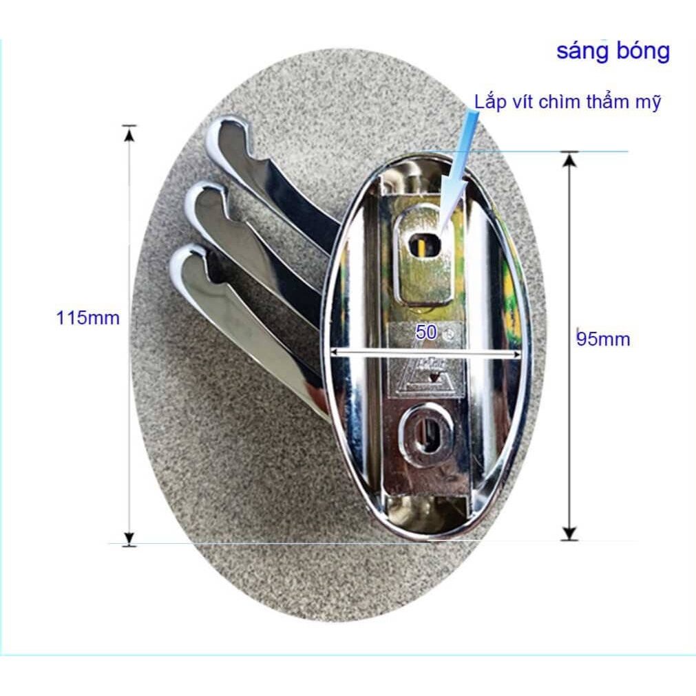 MẮC ÁO CHIA 3 XOAY CAO CẤP INOX 304.