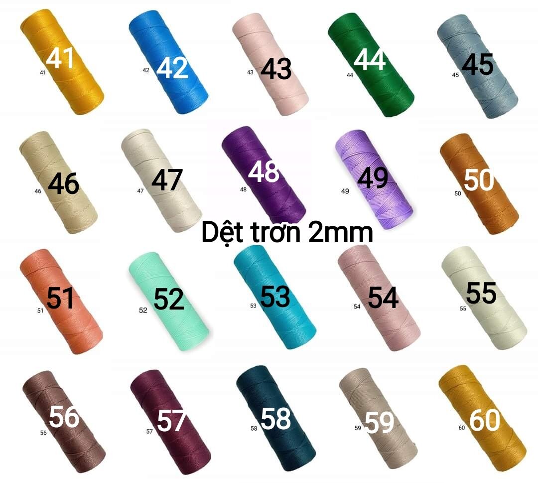 Sợi Dệt Trơn 2mm
