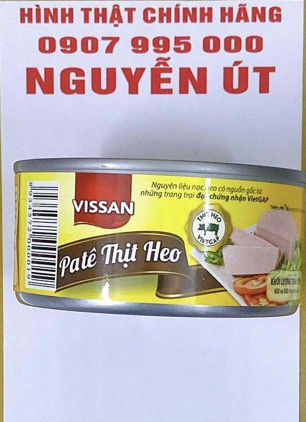 pate thịt heo vissan 170g