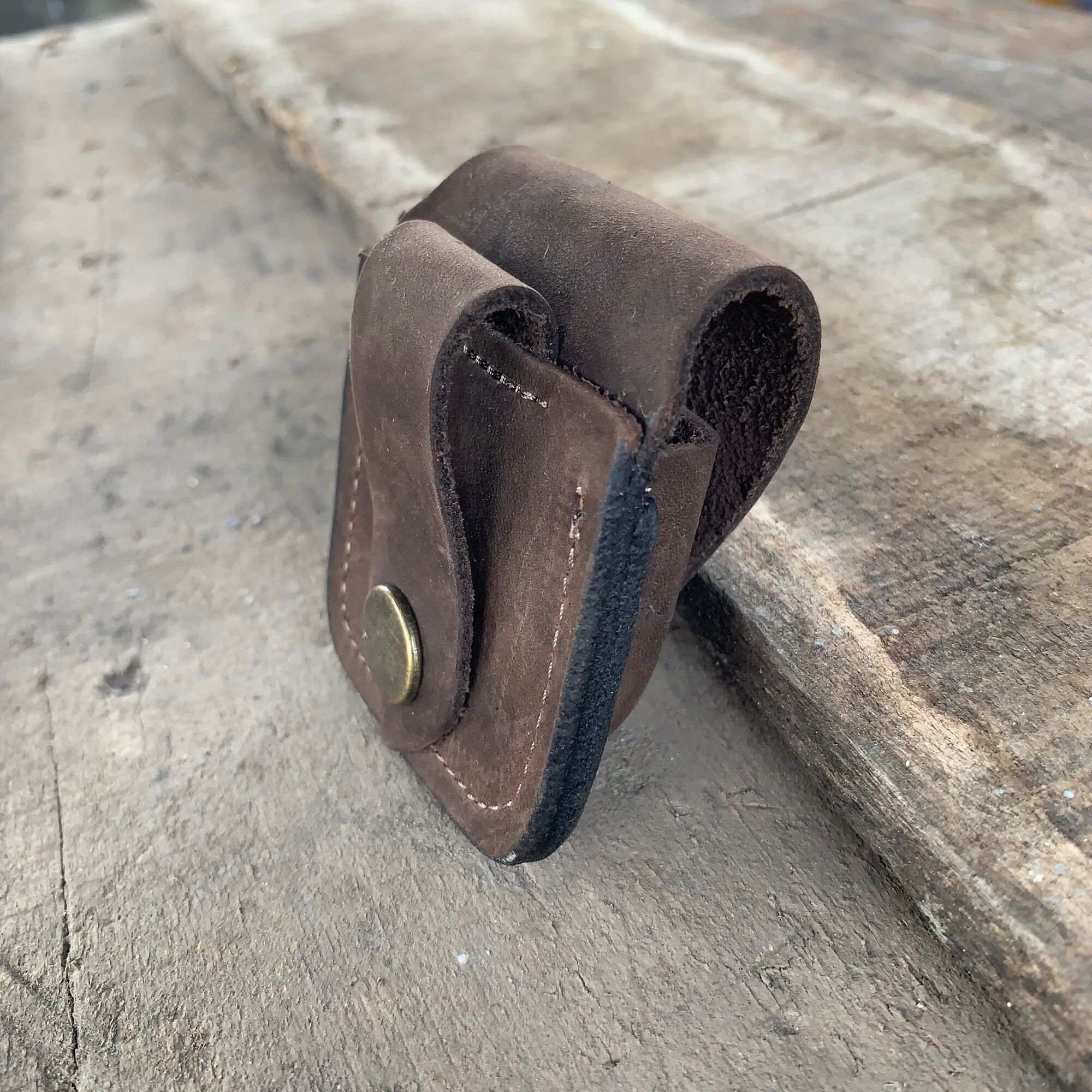 [HCM]Bao Da Đựng Zippo Giá Rẻ | TRAN LEATHER