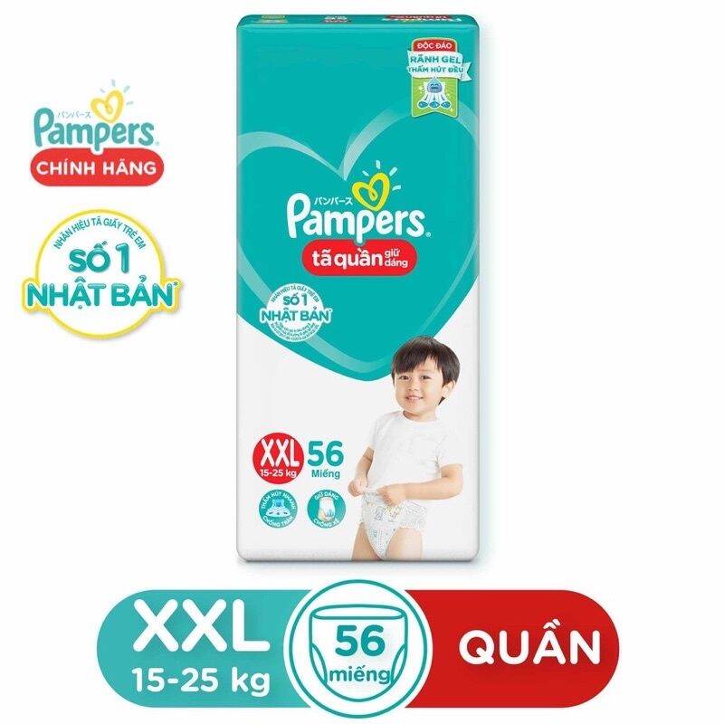 Tã quần pampers giữ dáng m74/ l68/ xl62 / xxl56
