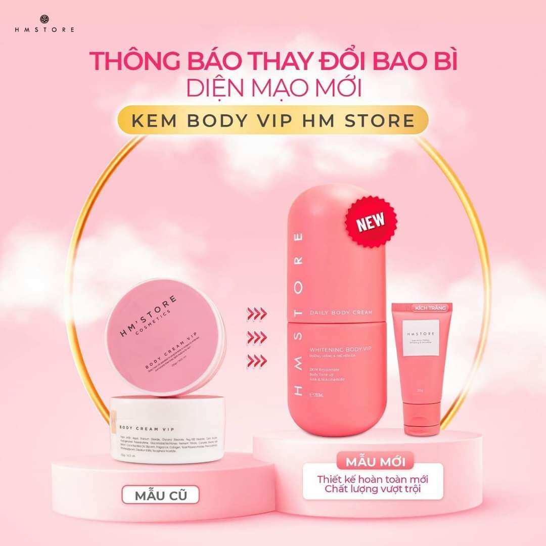 Combo 2 body vip hm store