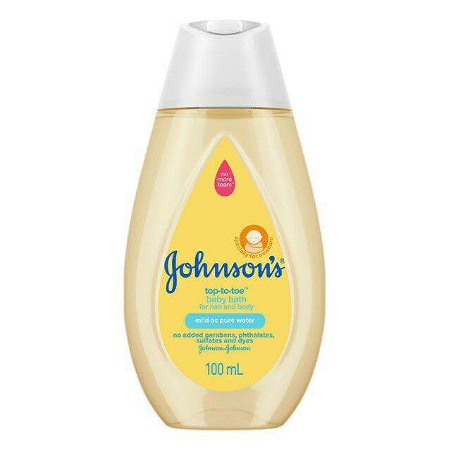 Sữa tắm gội toàn thân Johnsons Baby Top to toe 100ml. Date 2024